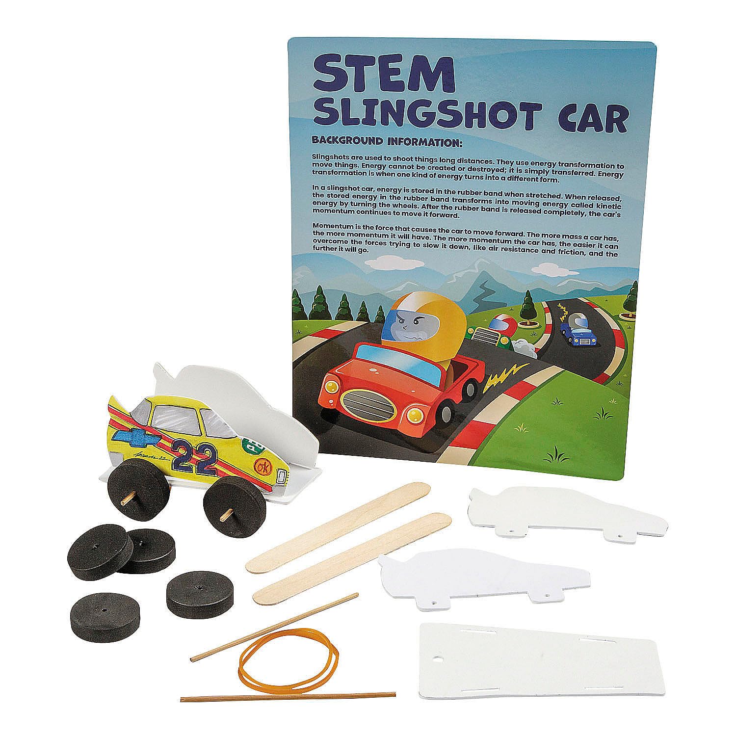 Fun Express Kit de manualidades STEM de 4 1/2 x 3 pulgadas para actividades educativas – Hace 12