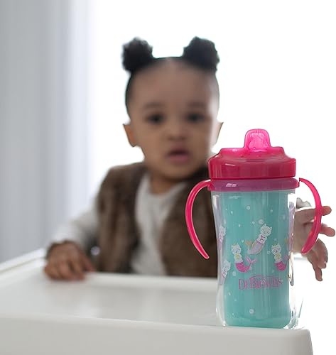 Miniatura 6 de Dr. Brown's Milestones Cheers - Vaso de transición sin boquilla de 360 tazas, apto para viajes, sin fugas, para sorber y milestones con aislamiento