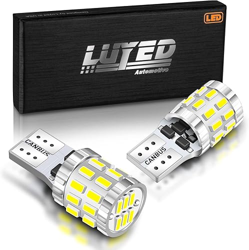 LUYED 194 bombillas LED de xenón blanco 9-30 V Canbus sin errores W5W 168 2825 bombillas LED para cúpula mapa, puerta, cortesía, maletero,