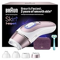 Braun Skin I·Expert Epilatore Luce Pulsata Smart, Epilazione Laser Peli Donna A Casa