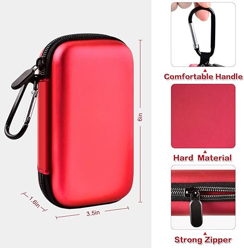 Miniatura 3 de Funda compatible con Samsung T7T7 Touch SSD portátil de 1 TB 2 TB 500 GB USB 3.2 unidad externa de estado sólido, organizador de almacenamiento de