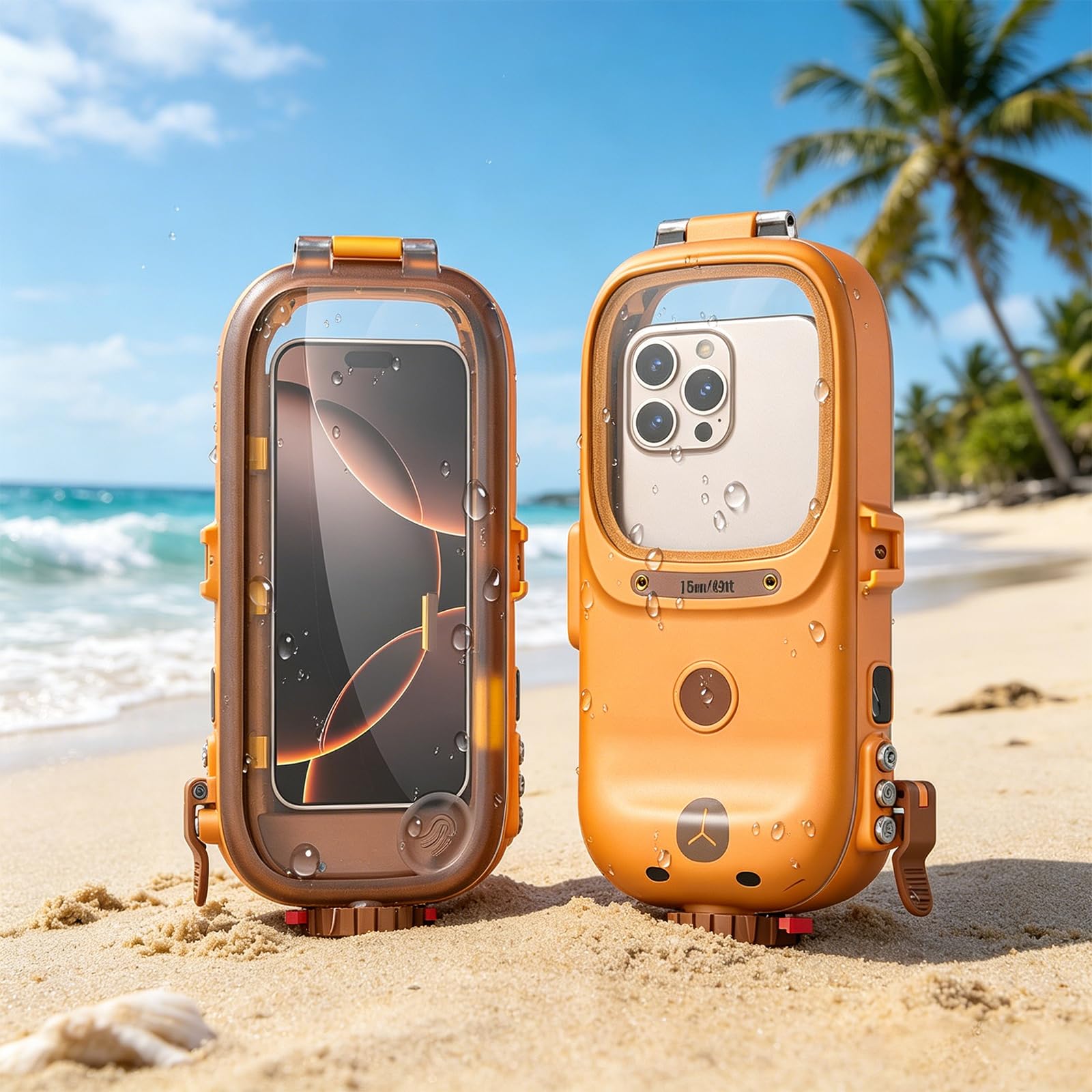 Custodia per telefono resistente all ' acqua per schermi da 4, 7 a 6, 9 pollici adatta moderni smartphone per la difesa del telefono sportivo