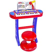 Bontempi | MiniMaestro - Tastiera Giocattolo Elettronica a 31 Tasti con Microfono e Accessori
