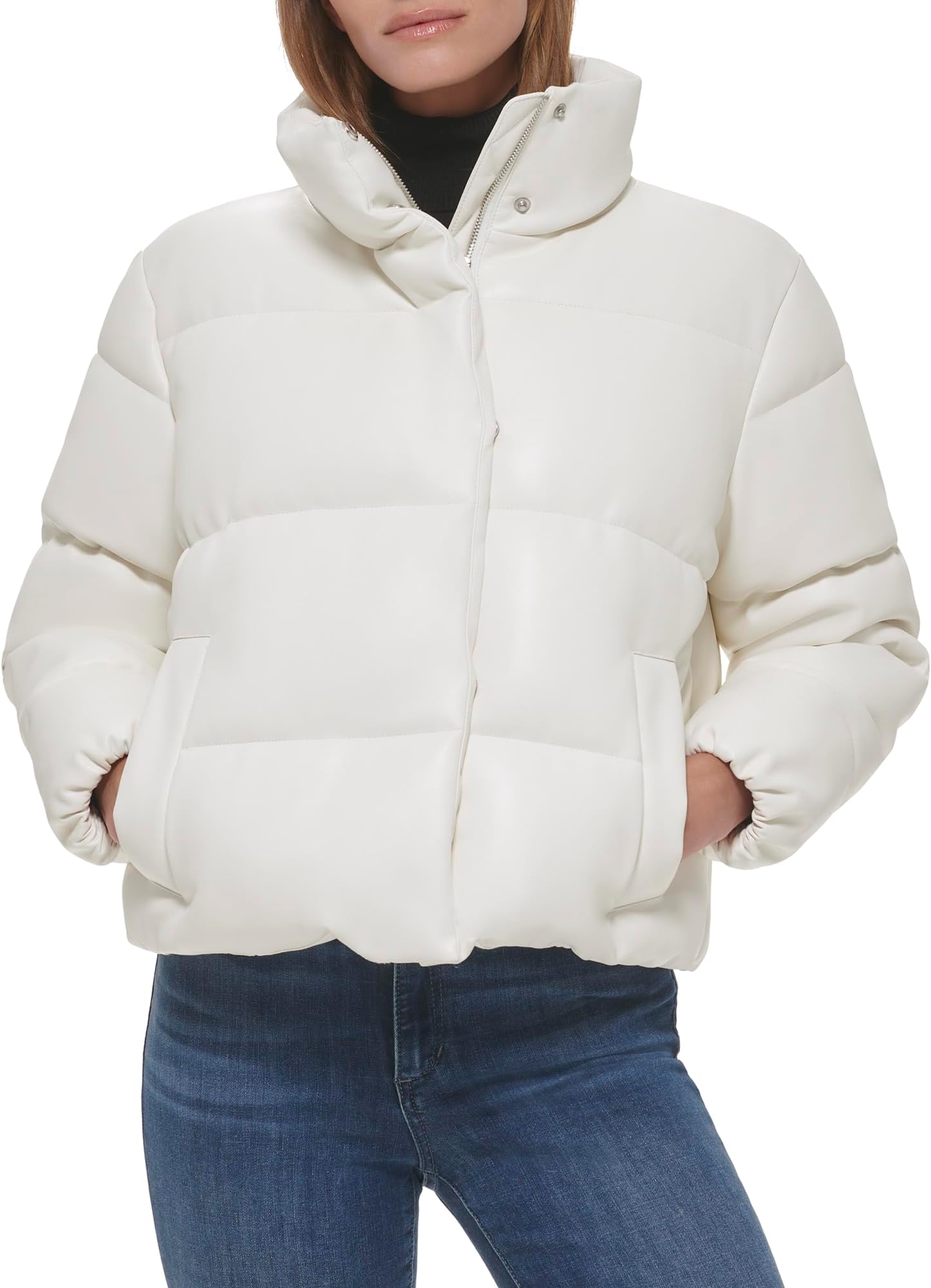 Women's Cropped Puffer Jacket