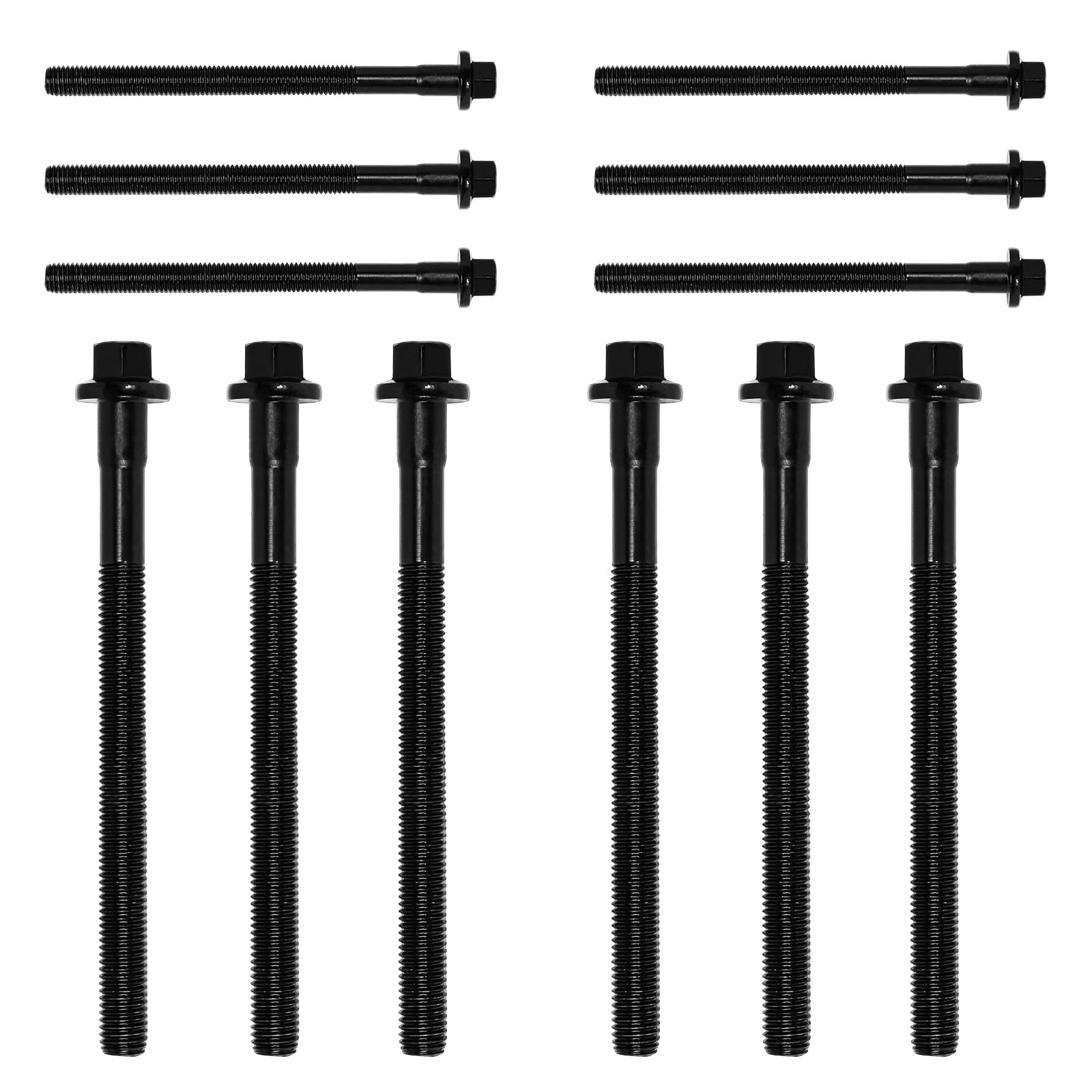 604、570、403、582、523、600、510、602、616 Amazon.com: Hex Autoparts Cylinder Head Bolt Set Compatible