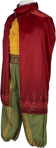 Miniatura 6 de Disney's Raya and the Last Dragon Disfraz de guerrero de Raya y el último dragón de Disney con capa para niñas, talla 4-6X, color marrón