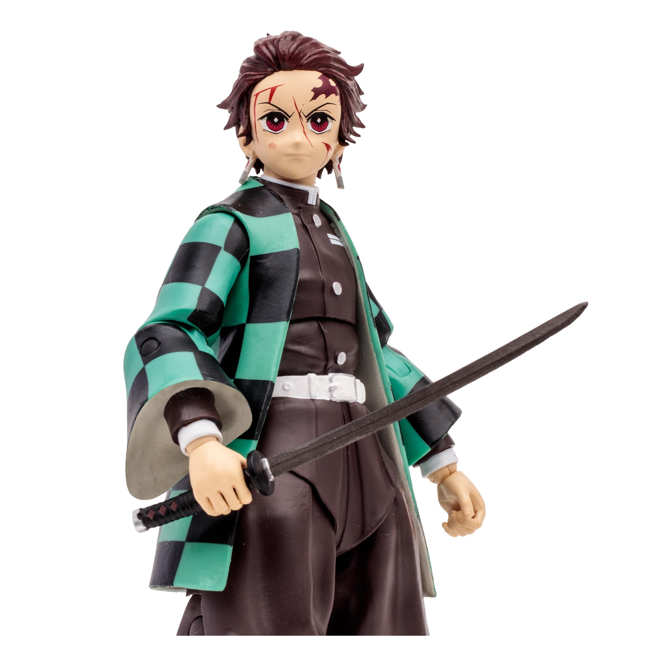 Lansay McFarlane Toys - Demon Slayer - Tanjiro Kamado - Figurka kolekcjonerska i akcesoria - Postacie z mangi - Od 12 lat