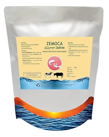 SKYRIDGE ZEMOCA Cow and Buffalo Vitamin Supplements, Poultry Feed Supplements - 1 KG (ZEMOCA)