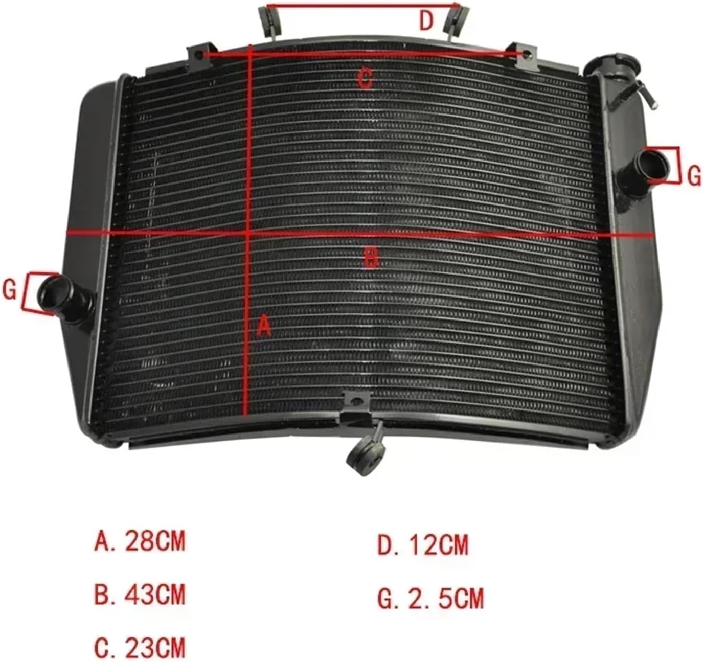 たに。 Compatible With Ninja For ZX10R 2006 2007 エンジンラジエーター冷却