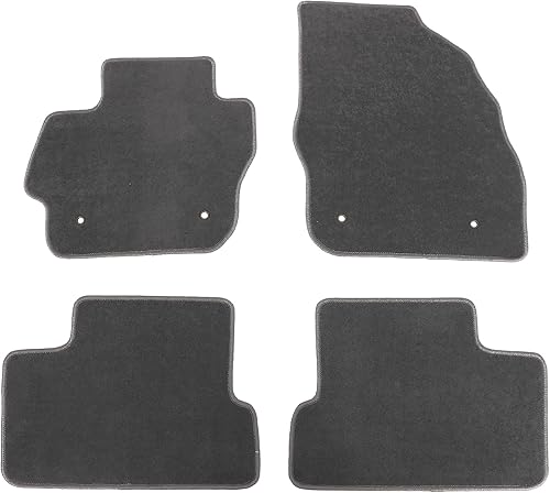 Miniatura 10 de IKON MOTORSPORTS - Alfombrillas compatibles con Mazda 3 2010-2013, de ajuste de fábrica, de nailon delantero y trasero, 2011 y 2012