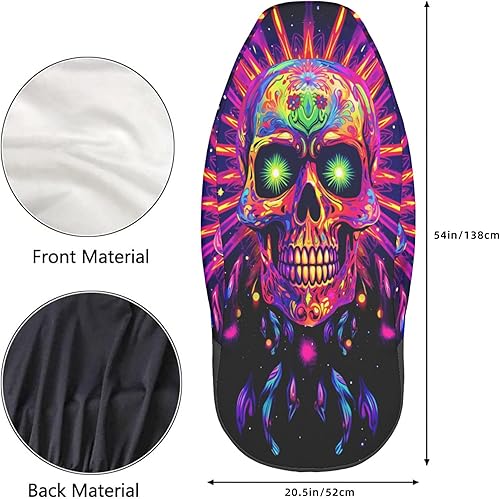 Miniatura 2 de Juego de 2 fundas protectoras de asiento para automóvil, con diseños de playa, atardecer y palmeras, accesorios interiores, protectores,