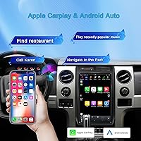 Vista 3 de CUSP - Radio estéreo para auto Android 2025 con GPS para Ford F150 2009-2014 12.1 pulgadas Navegación Reproductor multimedia PX6 4G+64G unidad