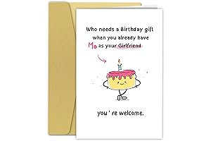 Hilarious Birthday Greeting for Beau, Card from Sweetheart, Thoughtful Present for Him,A...