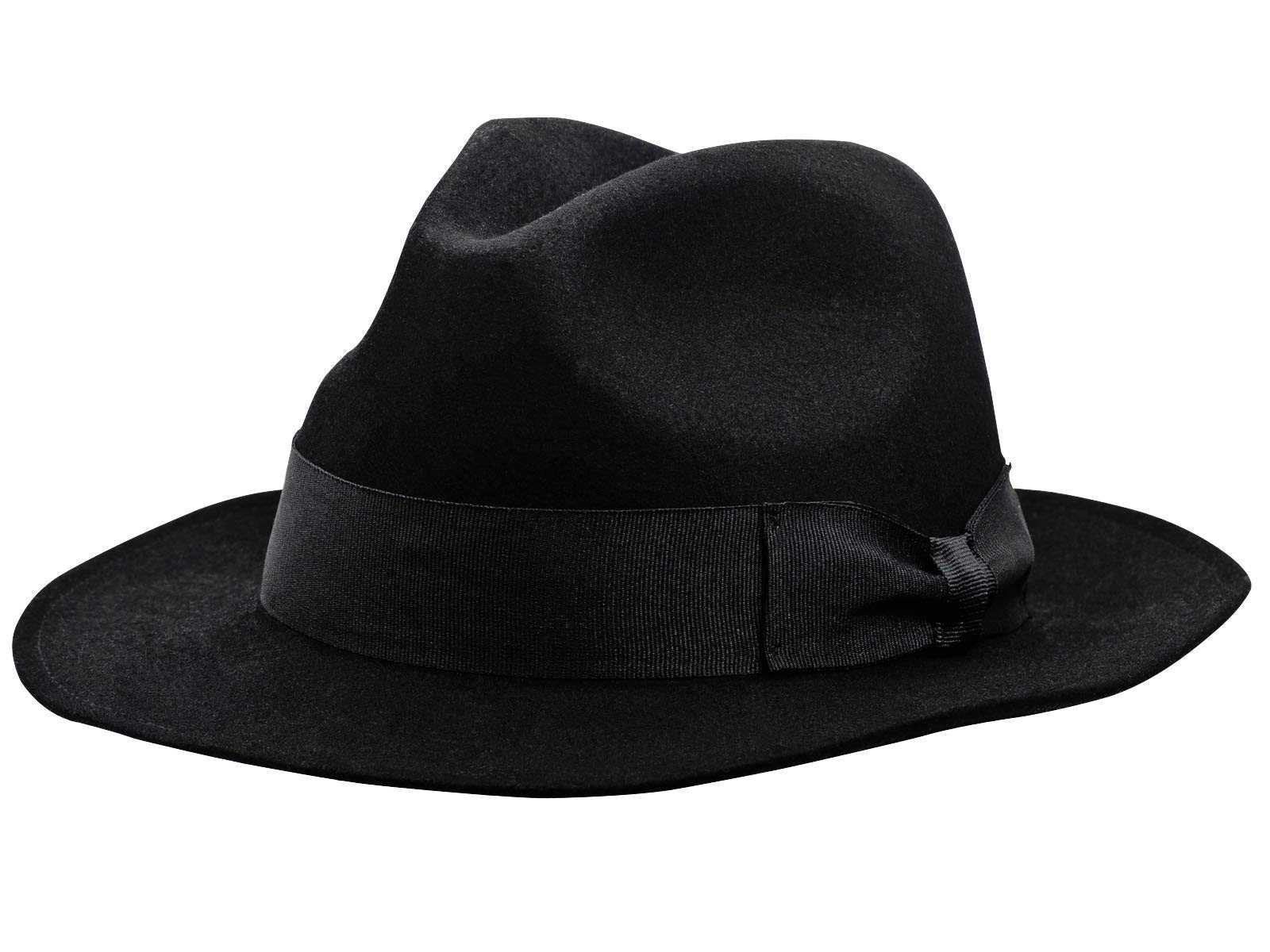 Sterkowski Kaninchenwolle Fedora Filzhut Vintage Bogart Hut