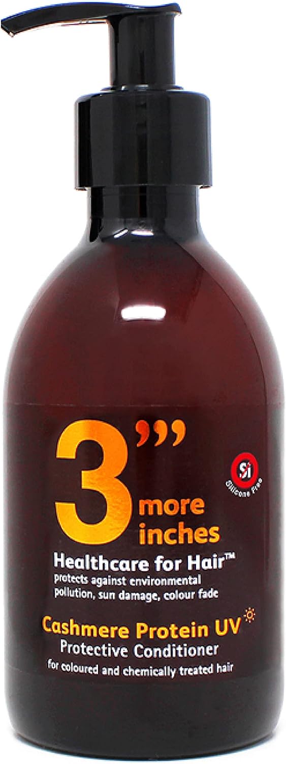 3'''More Inches Cashmere Protein UV Protective Conditioner 250ml, Restoring & Strengthening Conditioner