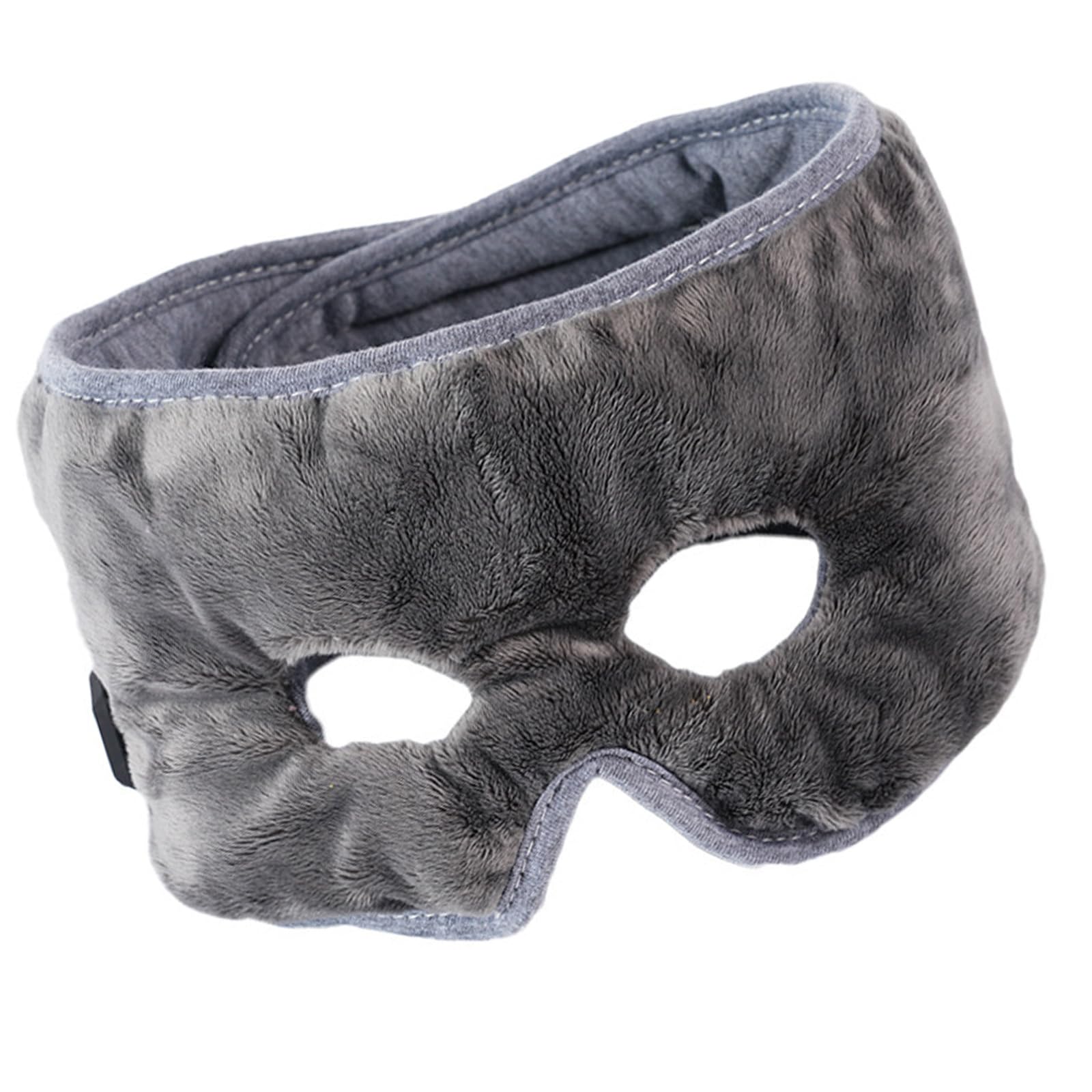 Tissu doux et respirant pour soulager les yeux secs et favoriser une pause de sommeil réparatrice et un contrat oculaire chaud