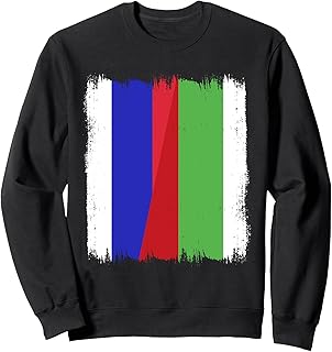 Russia Bulgaria Dual Flag Russian Bulgarian Heritage Sweatshirt