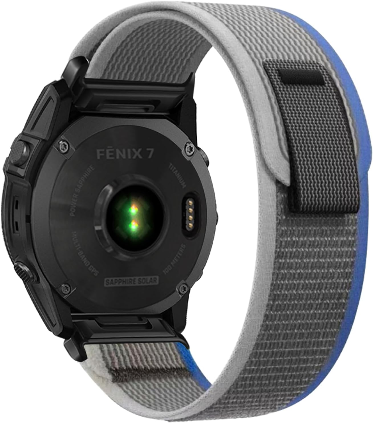 ANBEST Ersatzarmband Für Garmin Fenix 6X/7X/5X Usw. – 26 Mm, Quick Fit, Silikon | Mit Edelstahl-Schließe, Atmungsaktiv