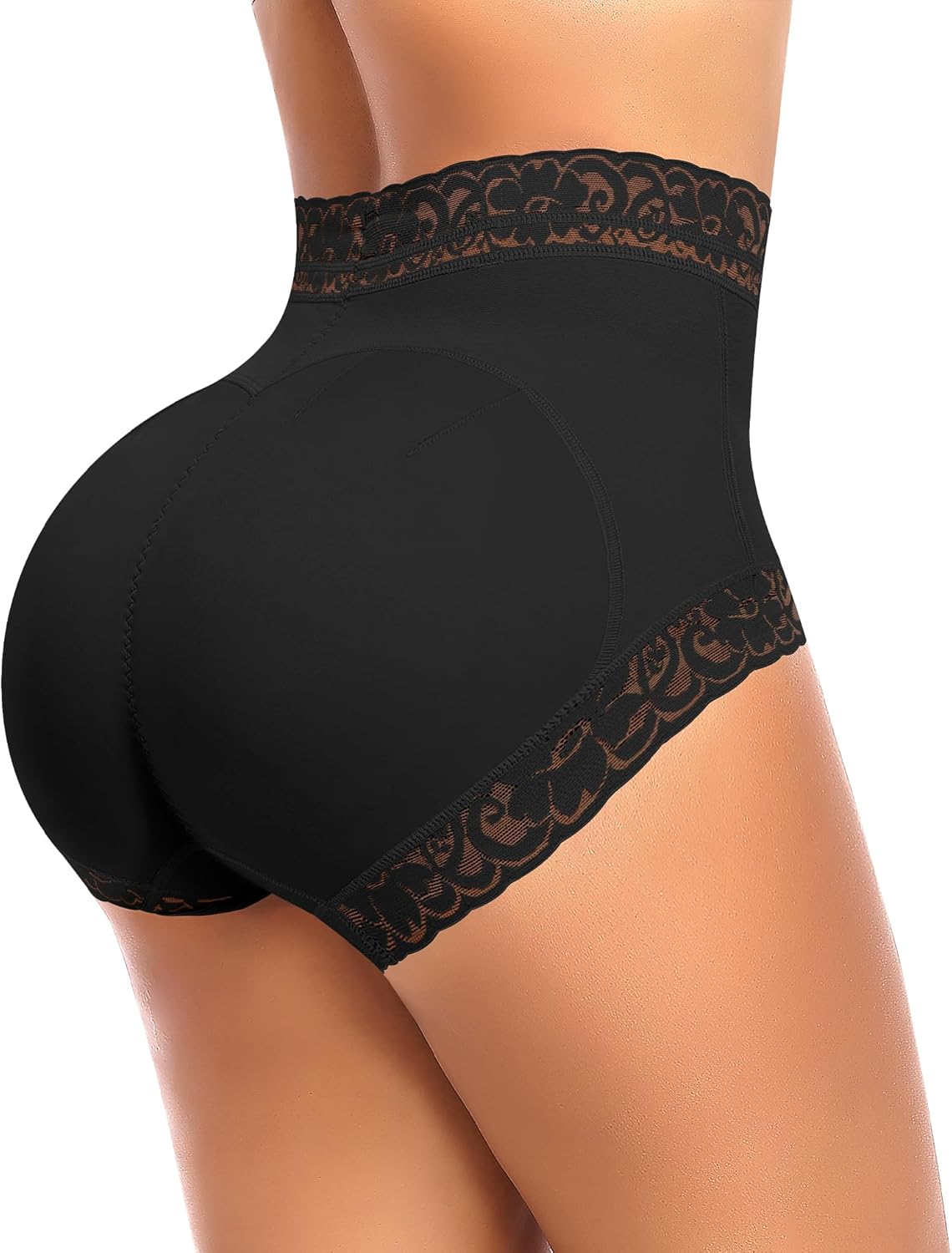 DERCA Butt Enhancer Hip Pads Lace Padded Boyshorts
