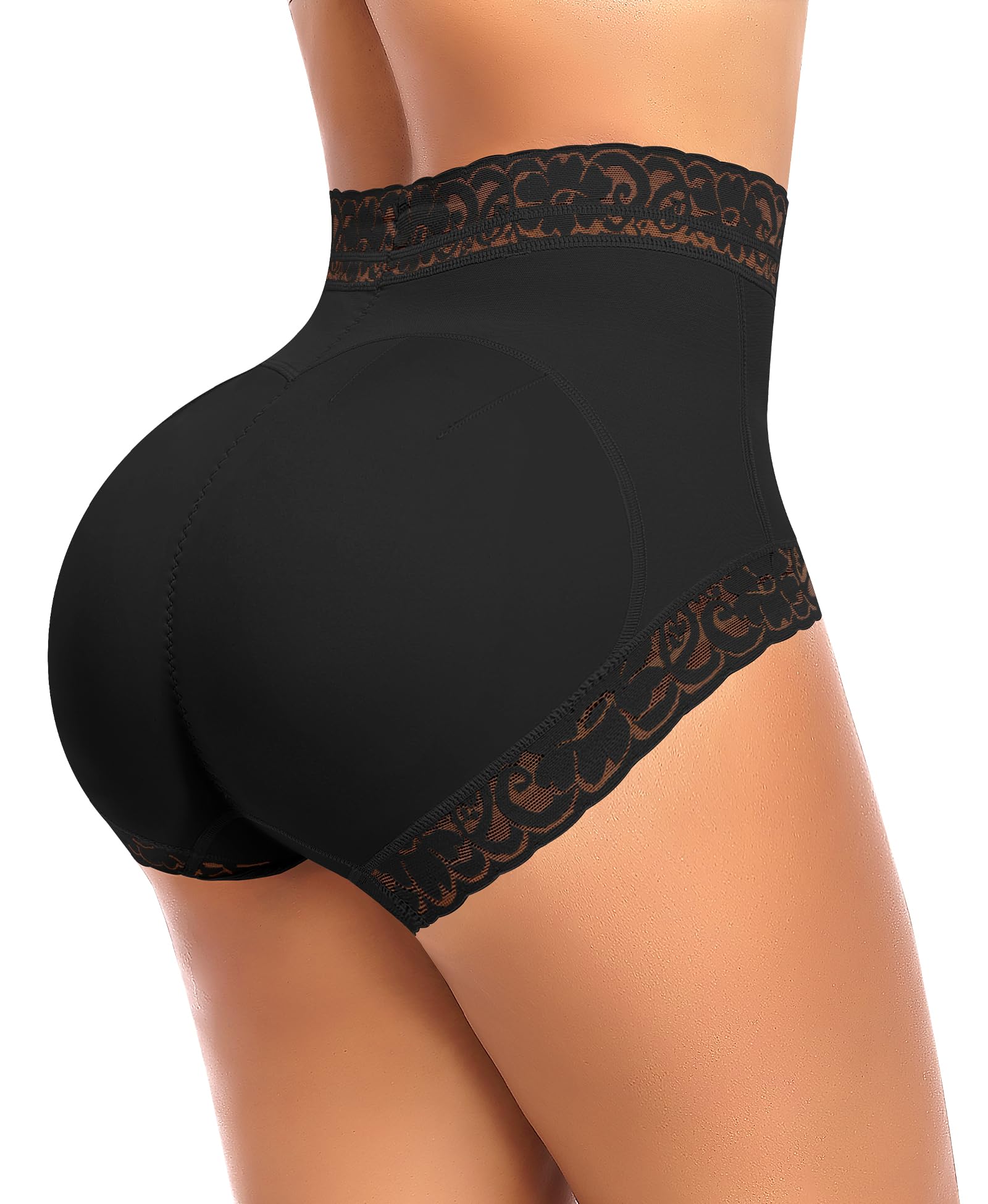 DERCA Butt Enhancer Hip Pads Lace Padded Boyshorts