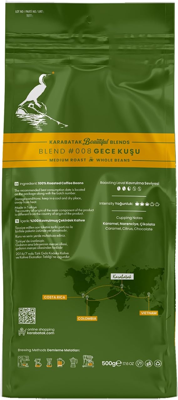 Cormorant Beautiful Blends Night Owl Bean Coffee 500 g
