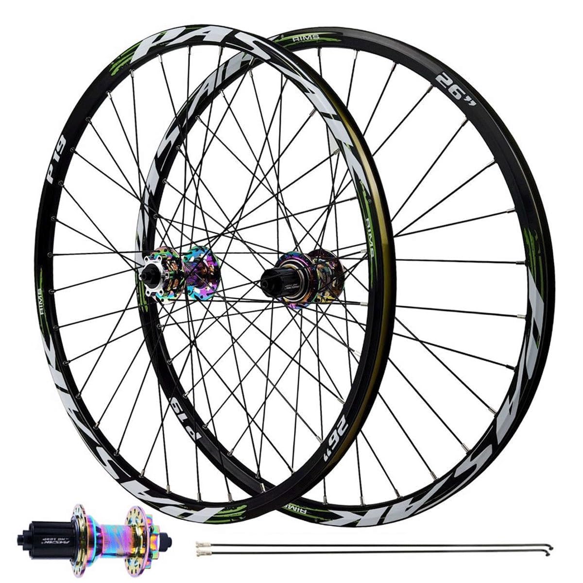 Koło rowerowe, zestaw kół rowerowych MTB 24/26/27,5/29 142 mm hybrydowa piasta rowerowa/rower 32 szprychy do kasety 7-12