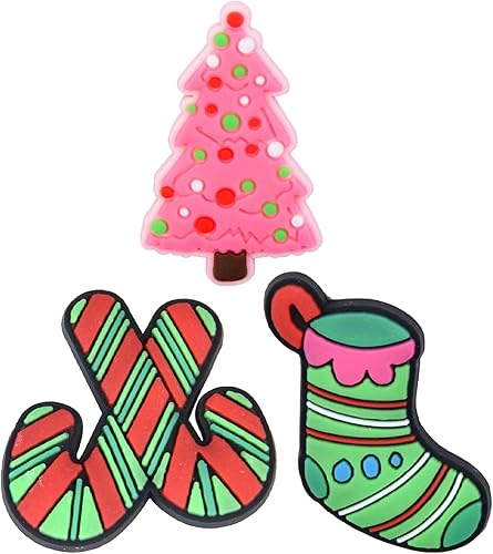 Miniatura 4 de Dijes navideños para zapatos, decoración para niñas, mujeres, adolescentes, niños