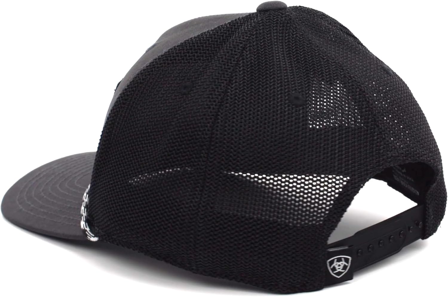 ARIAT Men's Flexfit 110 Southwestern Rope Snapback, Grey