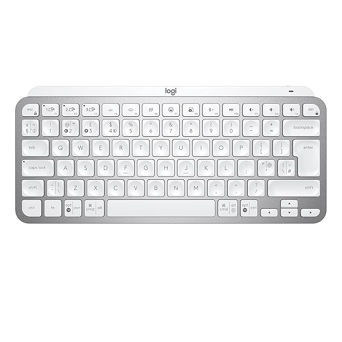 Buy Logitech MX Keys Mini Minimalist Wireless Illuminated Keyboard