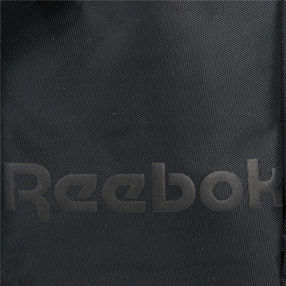 Reebok Linden Toiletry Bag Two Compartments Black 17x9x2 cms Polyester, Black/White, Neceser Dos Compartimentos, Toiletry Bag