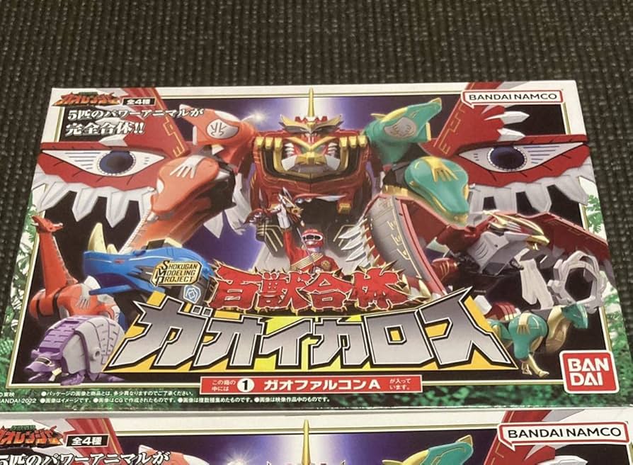 【未開封】SMP　百獣合体　ガオイカロス　ガオファルコン　ミニプラ SMP [SHOKUGAN MODELING PROJECT] 百獣合体 ガオイカロス｜発売