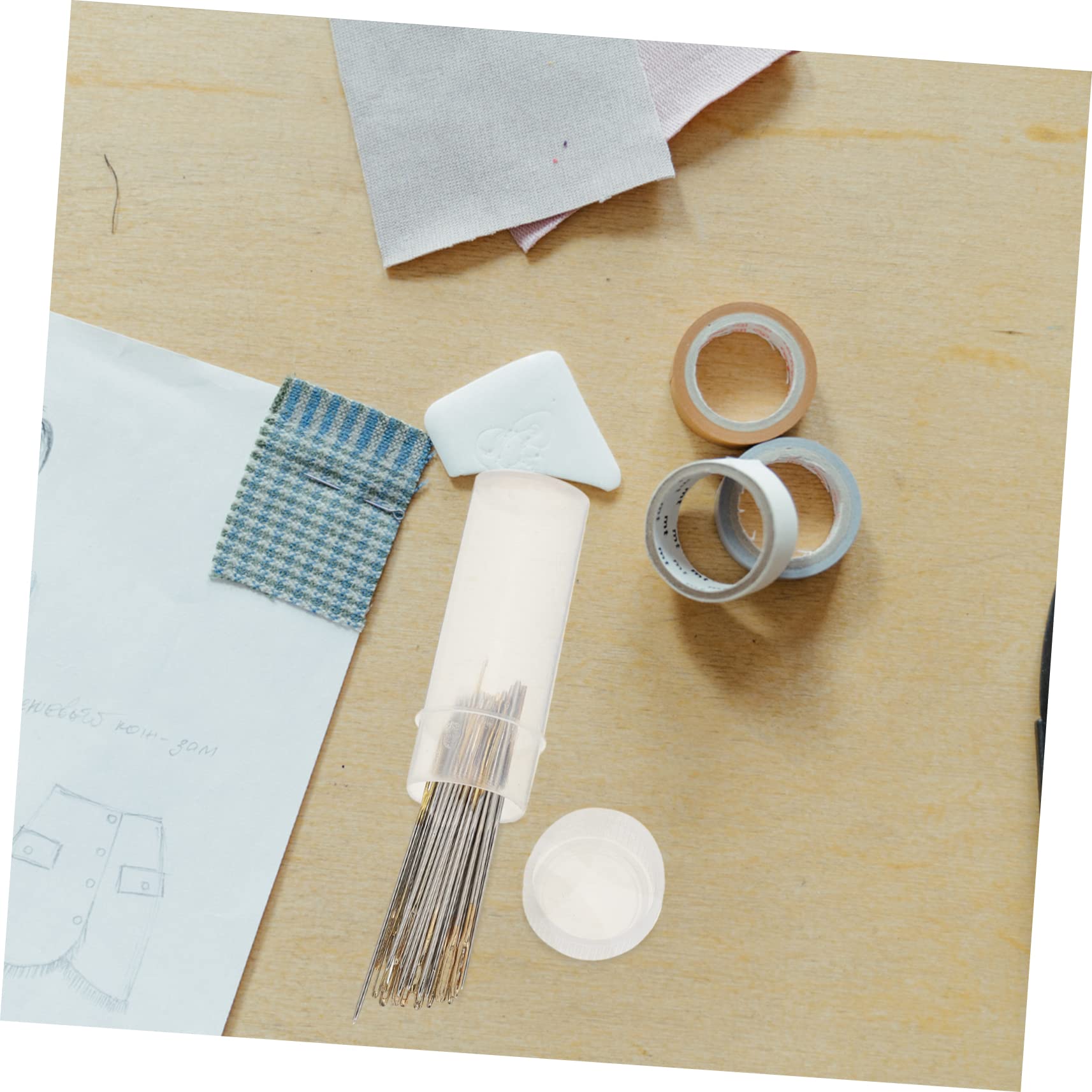 ULDIGI 8juegos Agujas De Coser Enhebrador Herramientas De Bordado Para Proyectos De y Manualidades Accesorios De Costura Para Principiantes y Aficionados