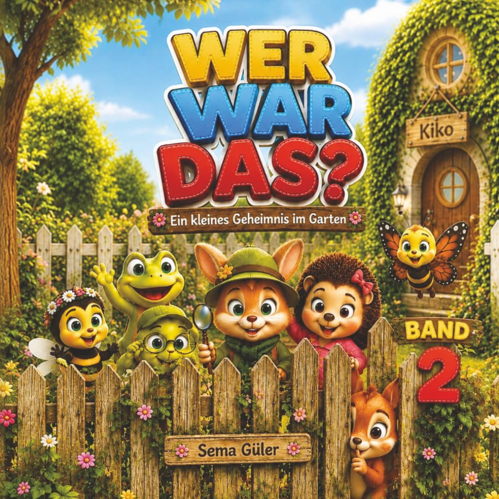 Wer war das? Ein kleines Geheimnis im Garten: Bilderbuch für Kinder ab 4 Jahren (Leos Gartenfreunde, Band 2)
