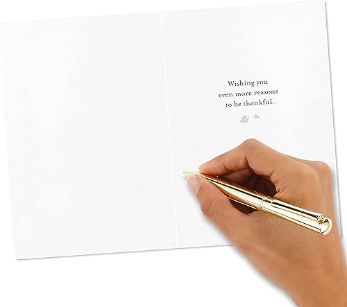 Miniatura 6 de Hallmark Surtido de tarjetas de Acción de Gracias, agradecimiento rústico (16 tarjetas surtidas con sobres)