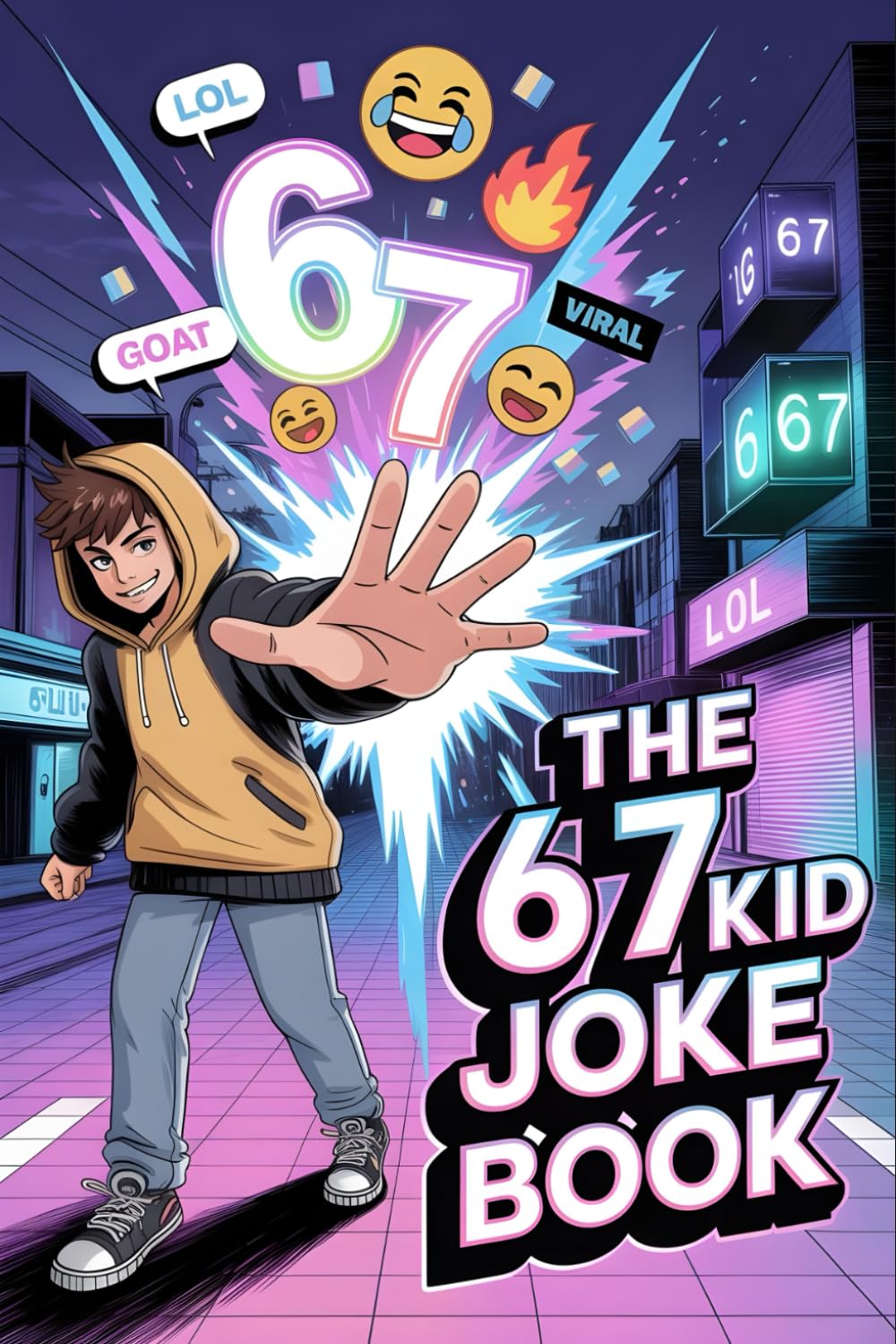 The 6 7 Kid Joke Book: The Six-Seven Stocking Stuffer for Teen Boys. A Fun Birthday, Easter or Christmas Gift Book for Teens & Tweens