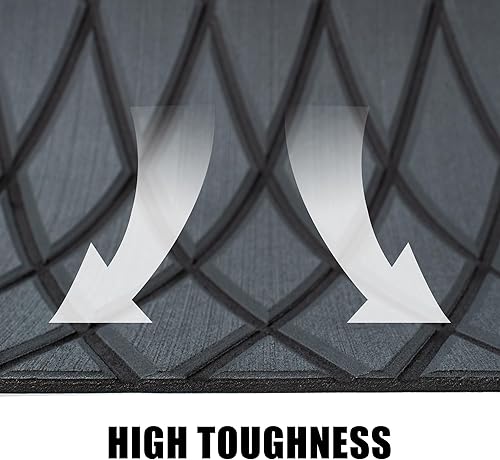 Miniatura 16 de Fullfire Suelo de lancha – Cubierta de espuma EVA para lanchas – Alfombra marina autoadhesiva para lanchas de motor, yate, kayak, RV