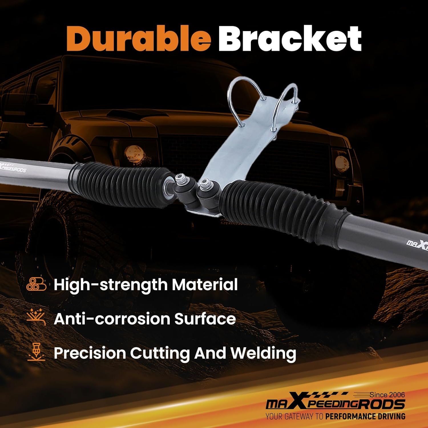 maXpeedingrods Dual Steering Stabilizer for Dodge Ram 1500 4WD 1994-1999, for 2" or More Suspension Lift, G1 Version