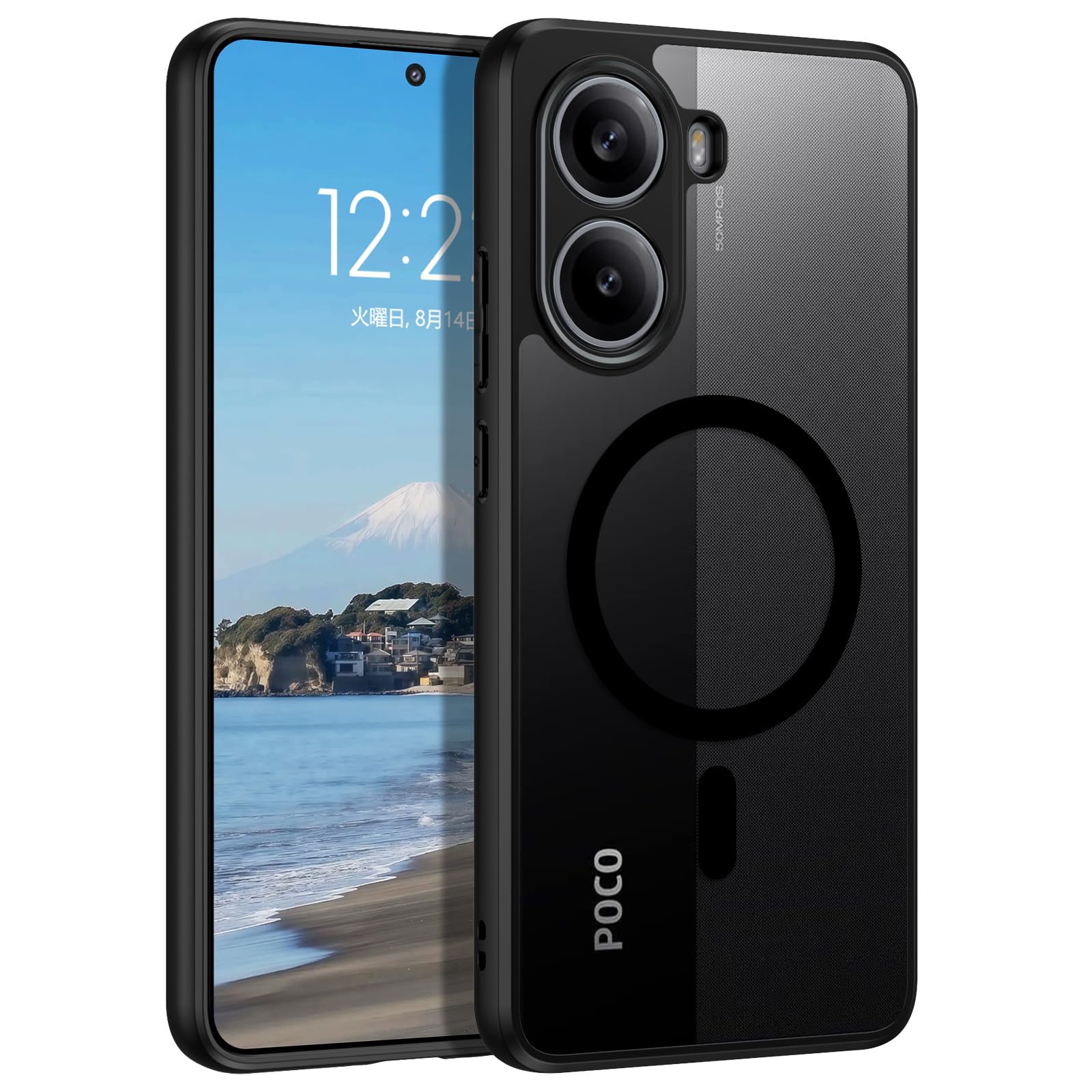 Amazon.co.jp: Telaso Xiaomi Poco X7 Pro ケース 磁気吸着