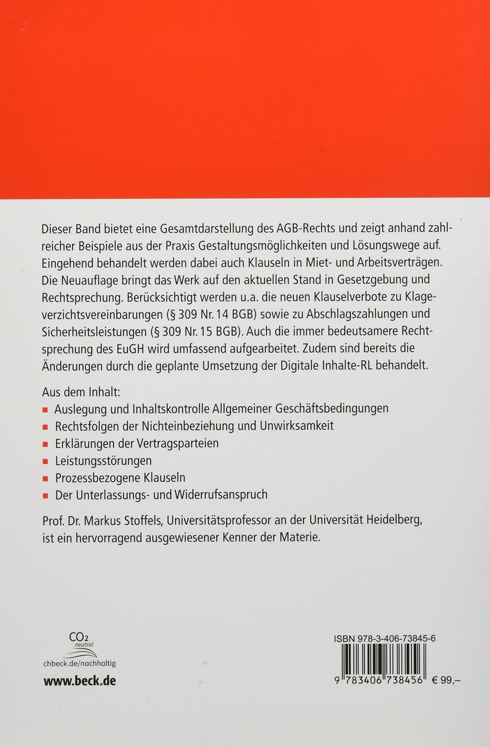 AGB-Recht (NJW-Praxis)