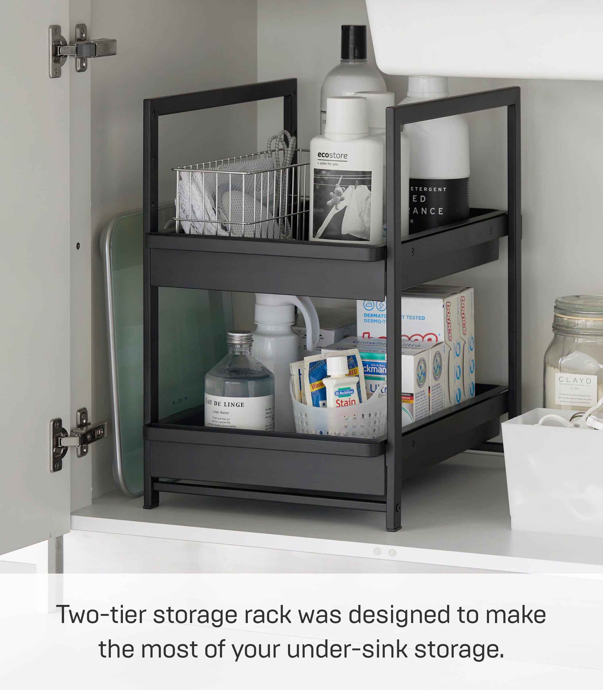 Rev-A-Shelf 39in Half Moon Pivot & Slide Out Almond