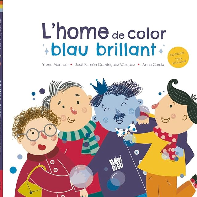 Portada de L´home de color blau brillant