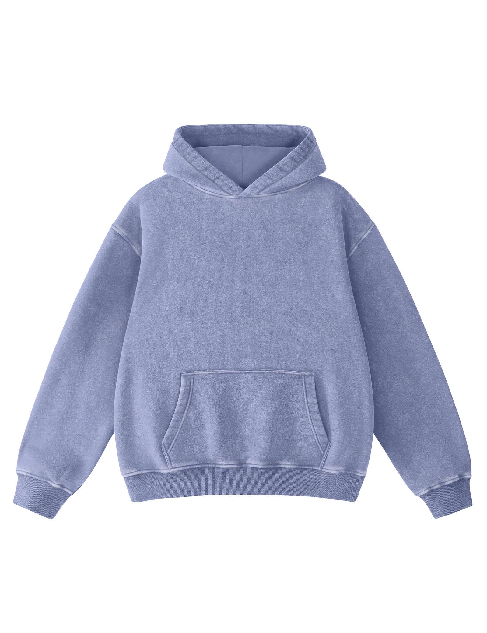Hatant Oversized Hoodie Sweatshirts for Men Couples Heavyweight Hoodies Pullover Vintage Mens Acid Wash Sweaters Clothes 2026