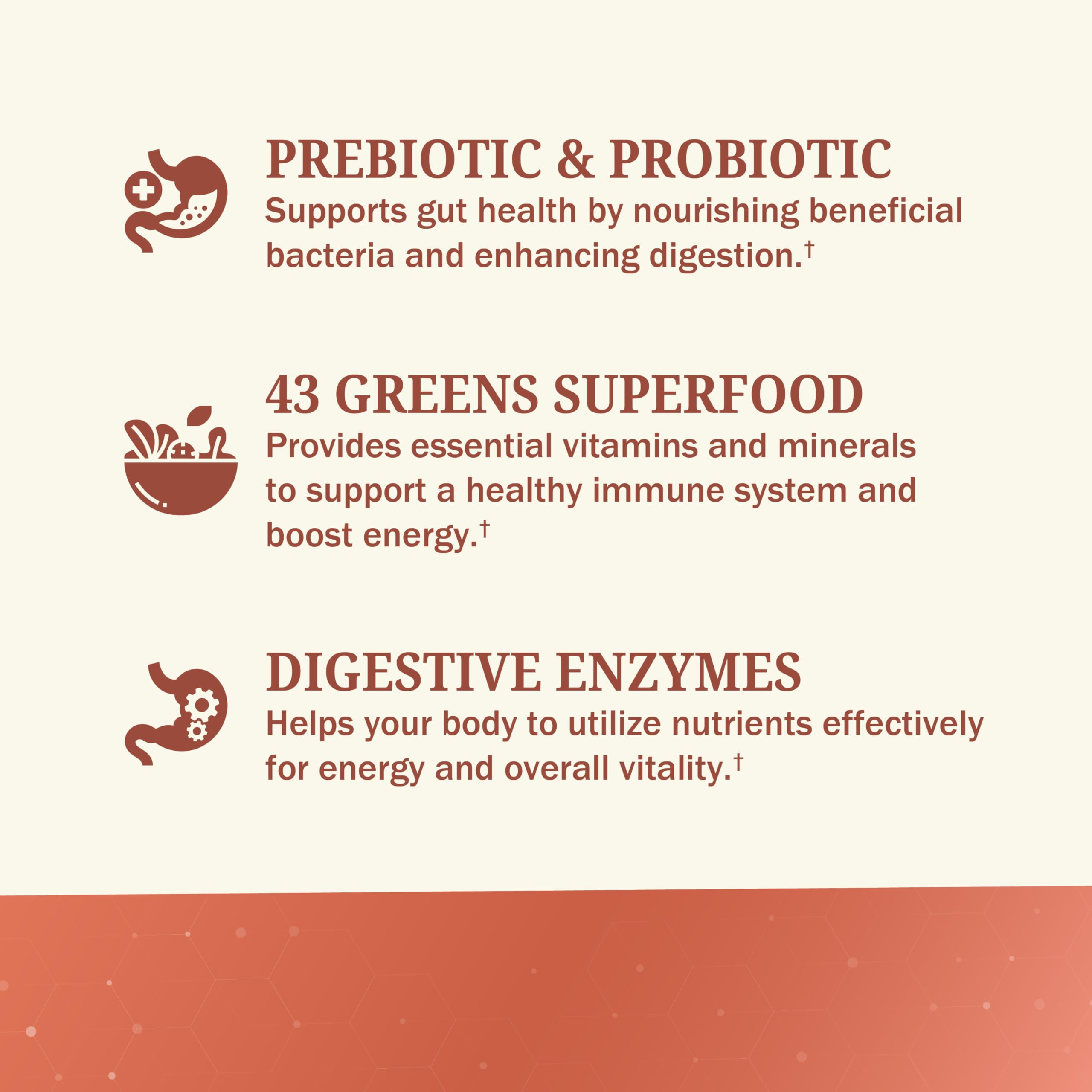 Super Greens Powder with Probiotics, Prebiotics, Digestive Enzymes — Amazon image 6
