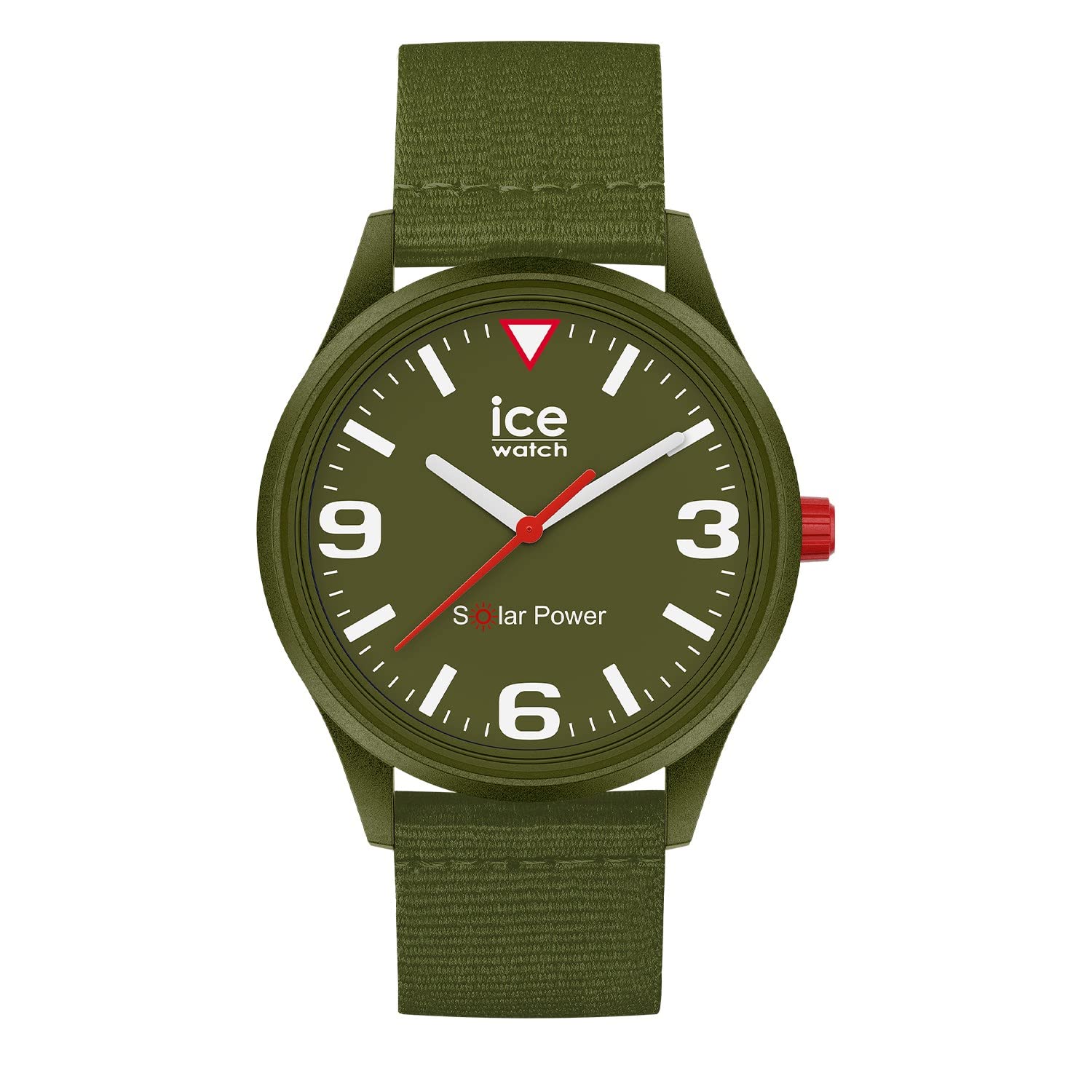 Ice-Watch - Ice solar Power - Blaue Herrenuhr mit Tide oceanarmband (Medium)