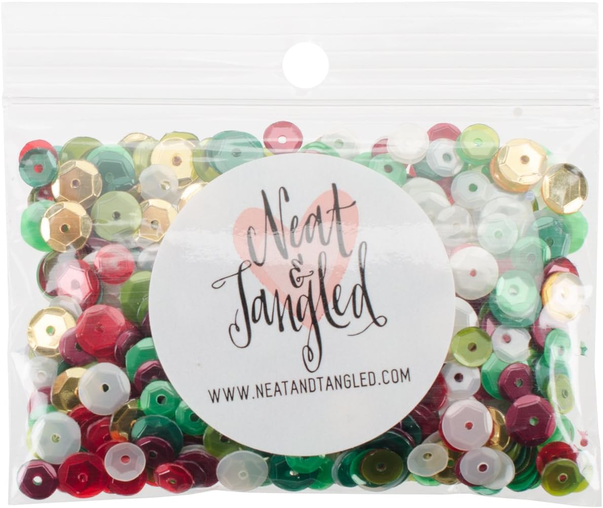 Neat & Tangled Neat and Tangled Sequin Mix, Multi-Colour, 0.51 x 7.62 x 6.35 cm