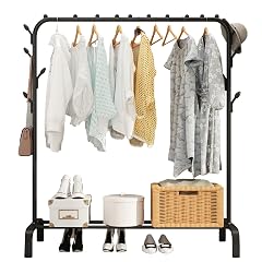 Heavy Duty Laundry Drying Rack with Bottom Shelves Rust-Proof PC Iron Drying Rack 150x110x43cm Clothes Towel Blanket Shoe