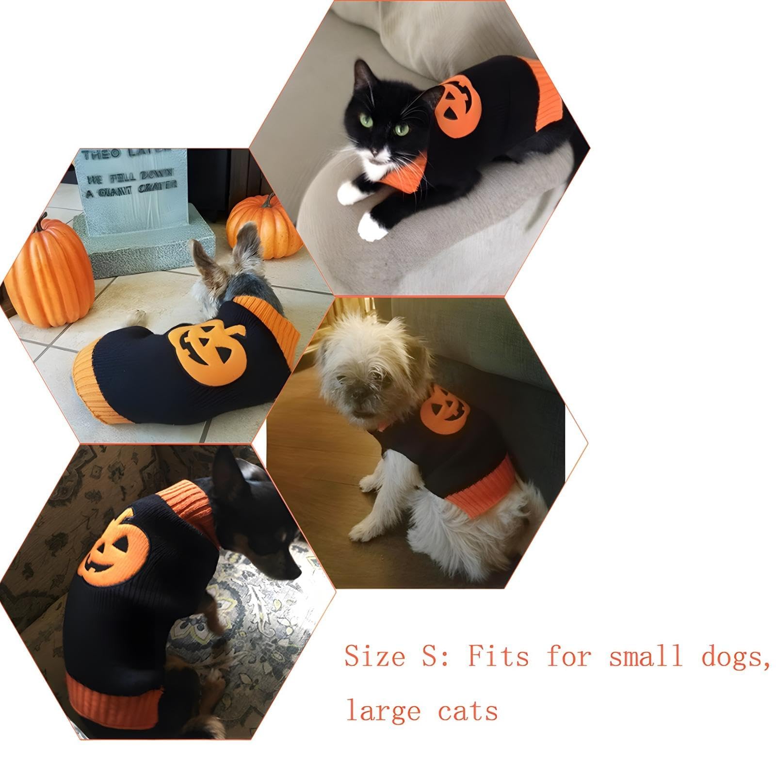 Costume A Forma Di Zucca Per Cani, Costume Per Halloween E Cosplay Per Animali Domestici, Grazioso Costume Per Animali Domestici, Abbigliamento Comodo Per Cani E Animali Domestici