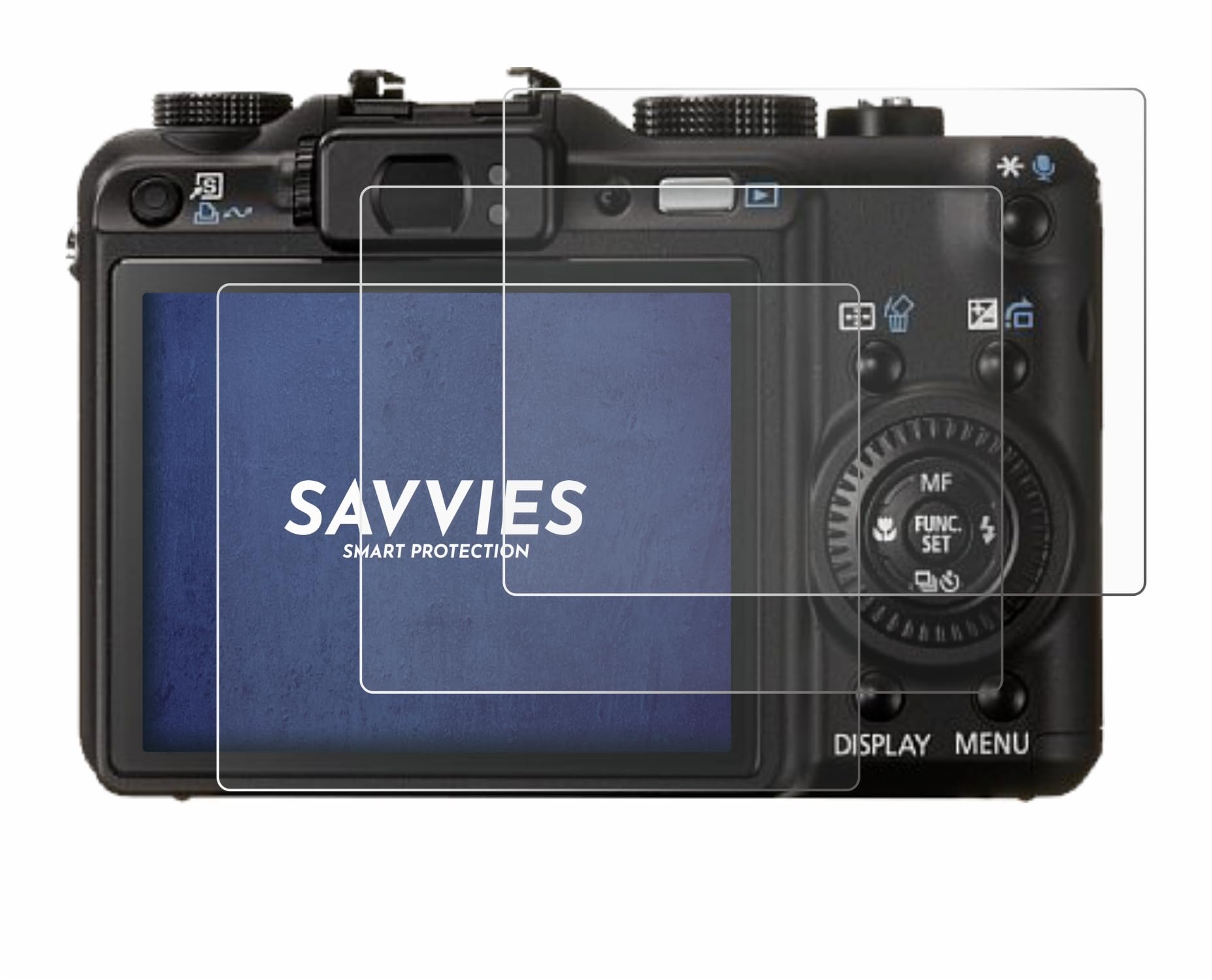 Bruni 2x Écran protecteur pour Canon PowerShot SX540 HS Protecteur d'écran