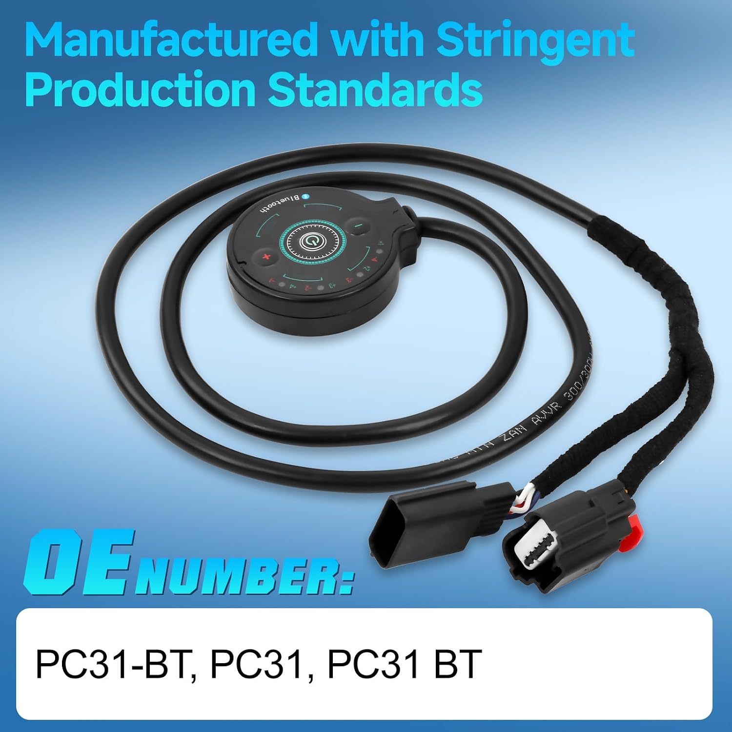 PC31 PC31-BT Throttle Response Controller Fit for 2007-2018 Dodge Ram 1500 2500 3500, Reduce Throttle Lag Ram Accessories