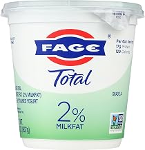 FAGE Total Greek Yogurt, 2% Reduced Fat, Plain, 32 oz